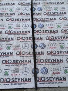 Caddy 2008 sol ön kapı dış sıyırıcı fitil