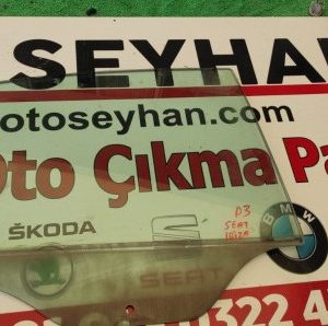 seat ibiza cordoba 2004-09 arka sağ kapı camı