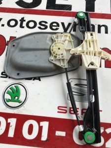 vw jetta 2005-10 sağ arka kapı cam krikosu